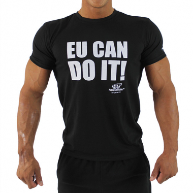 T-Shirt Black "EU Can Do It"