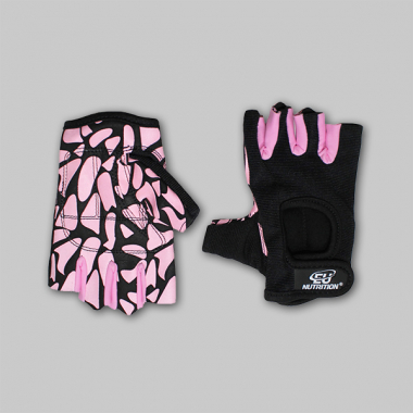 Girl´s Gloves Pink Black