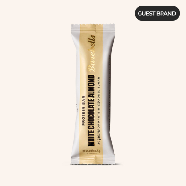 Barra Proteica Chocolate Branco e Amêndoa Barebells 55 g