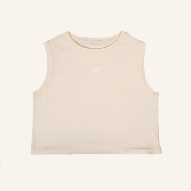 Essential Crop Top Ivory