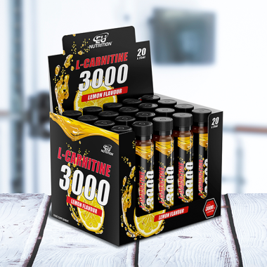 L-Carnitine 3000 20 Unidoses 25 ml Limão